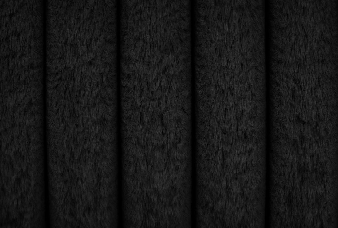 Diana Black Platform Bed - Queen, King