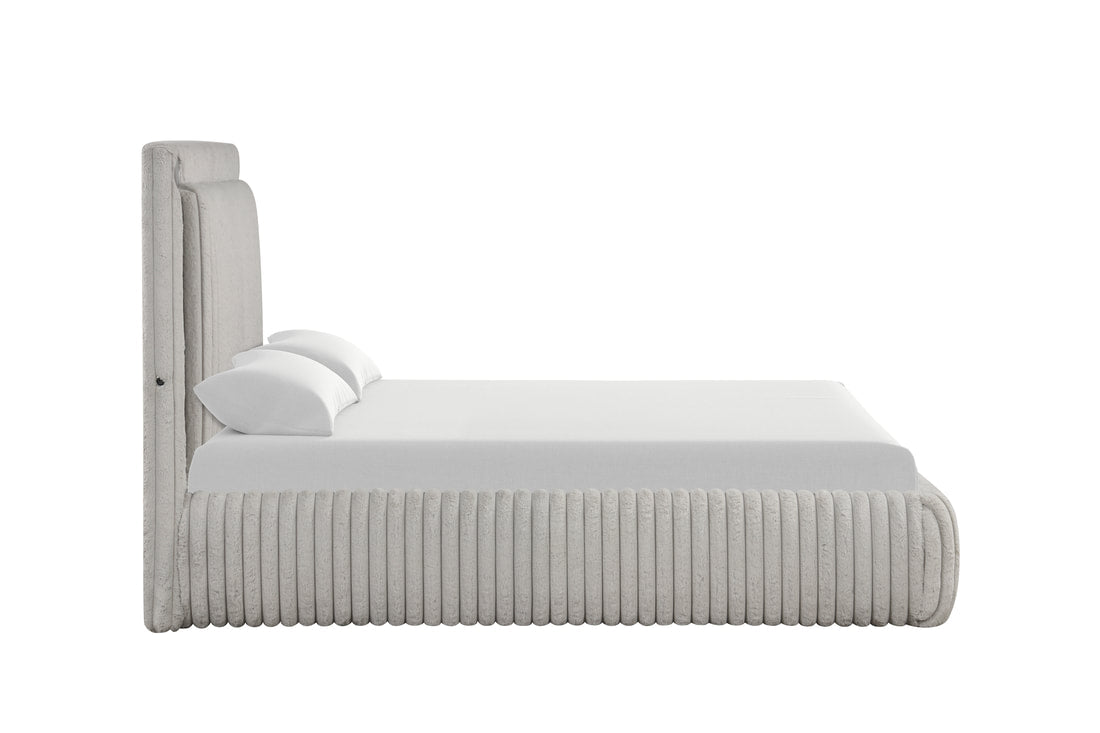 Diana Gray Platform Bed - Queen