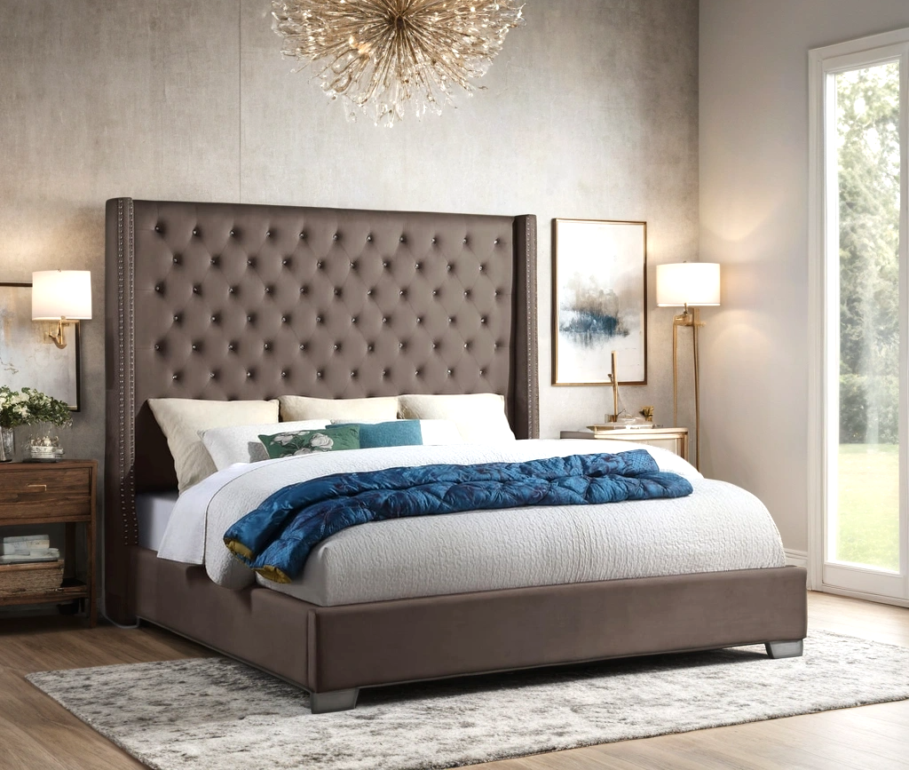 HH224 6ft Diamond Bed- Queen, King