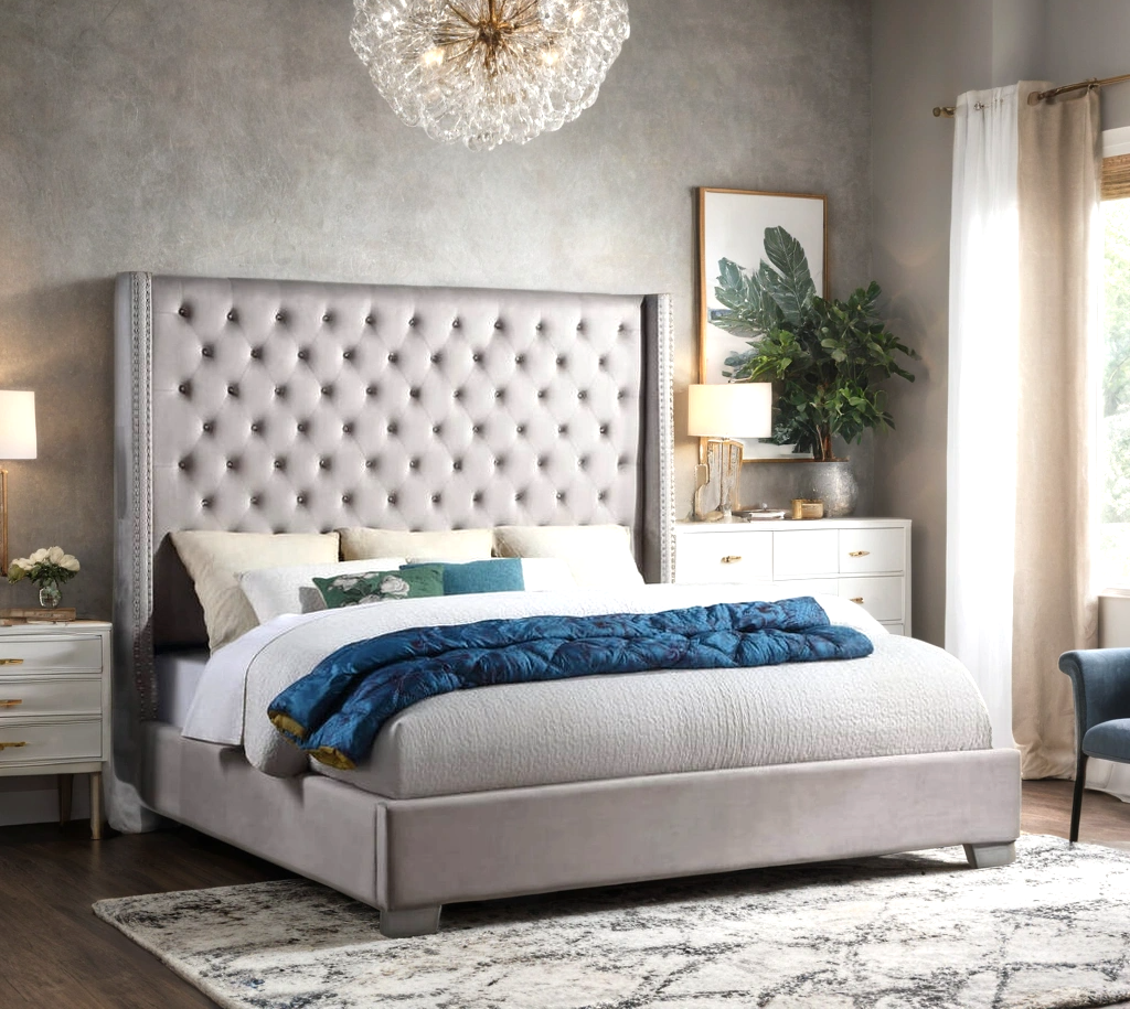 HH329 6ft Diamond Bed - Queen, King