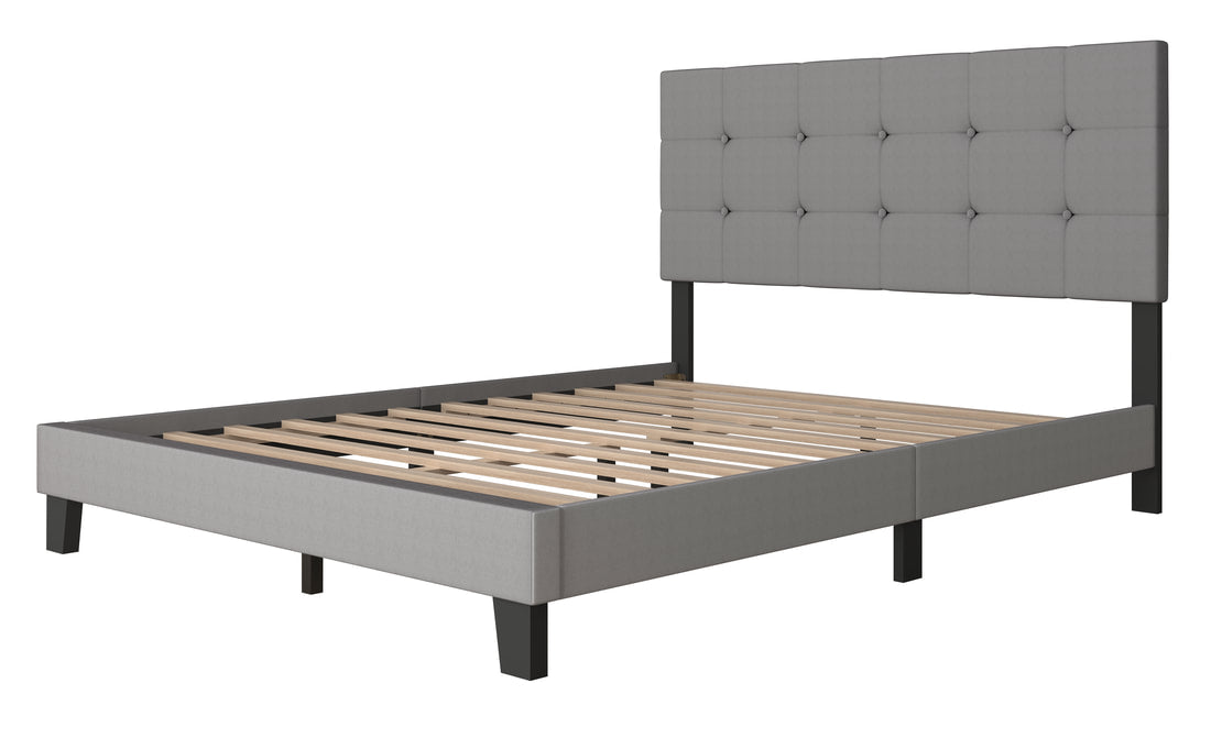 930 Gray Platform Bed - Twin, Full, Queen, King