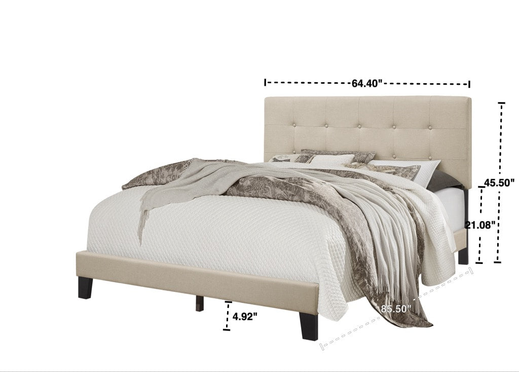 950 Fog Platform Bed - Twin, Full, Queen, King