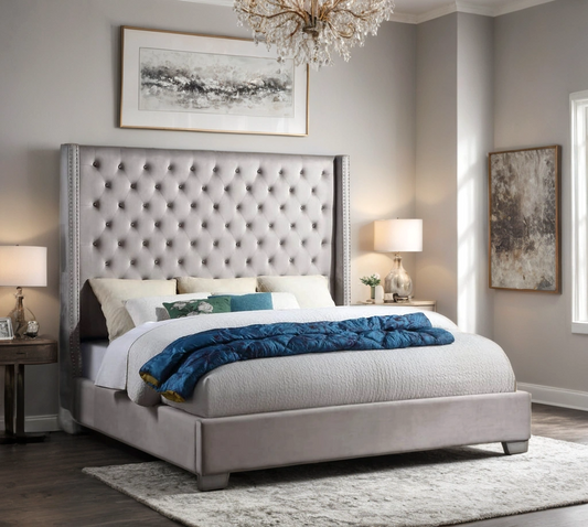 HH329 6ft Diamond Bed - Queen, King