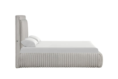Diana Gray Platform Bed - Queen