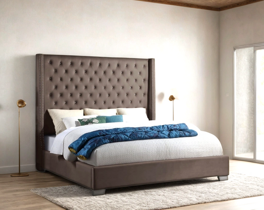 HH224 6ft Diamond Bed- Queen, King