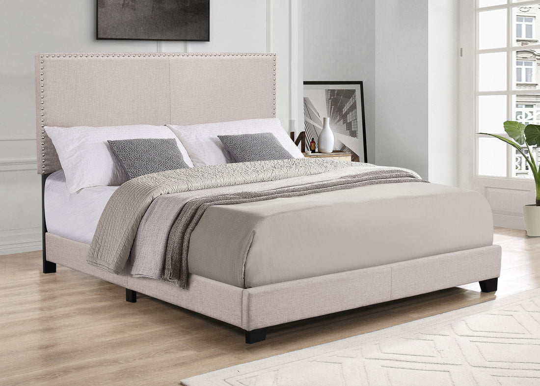 HH515 - Sand/Beige Full Bed Frame