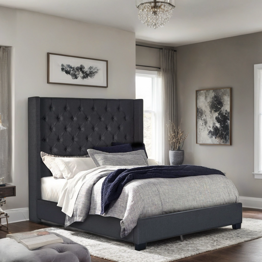 HH404 Charcoal - Queen, King